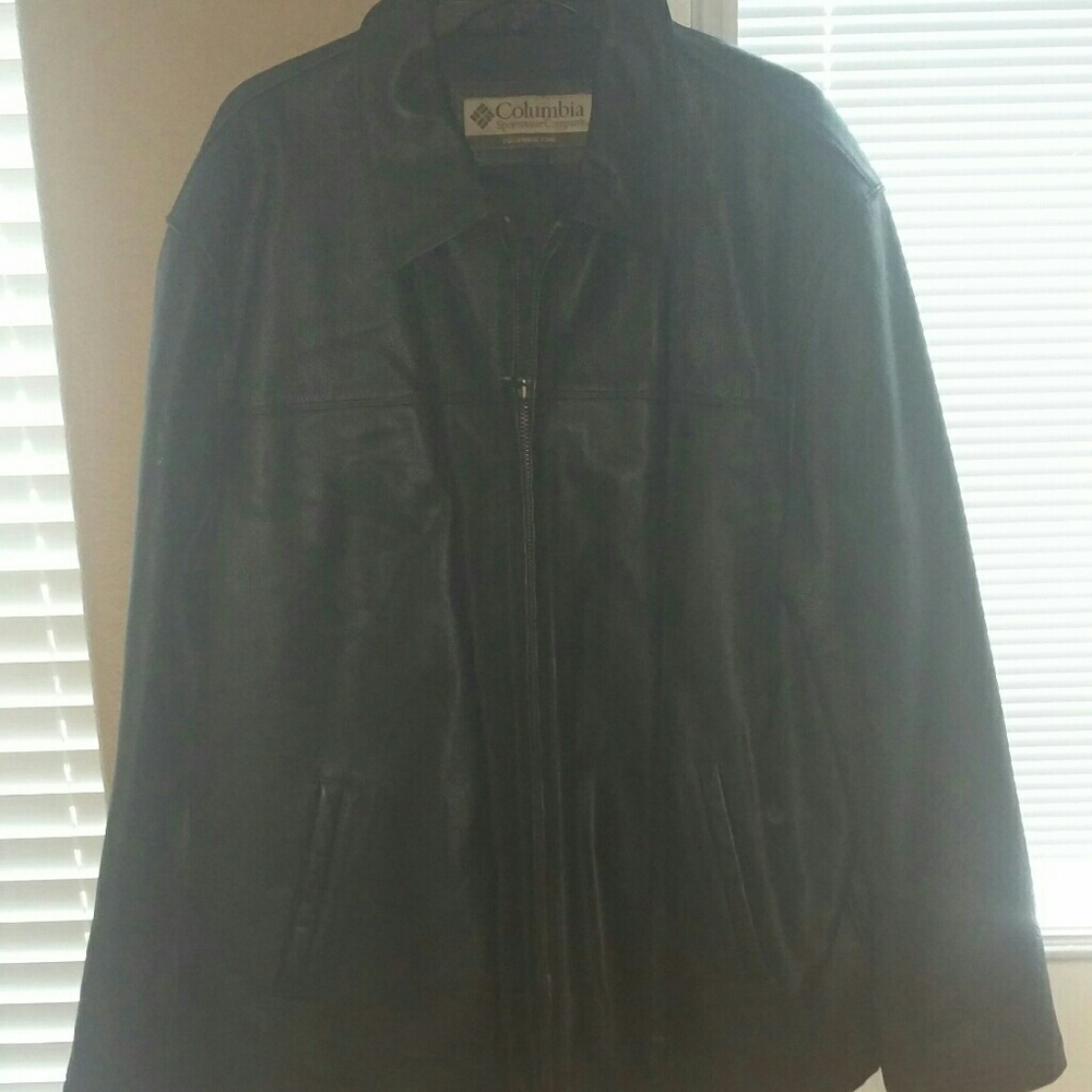 Columbia Leather Jacket - Picture 2 of 3